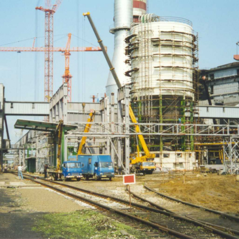 Odsírenie a denitrifikácia blokov č.1 a č.2 Elektrárne Vojany I.
